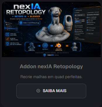 Addon nexIA Retopology